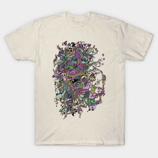 Bearded Face T-Shirt by Woah_Jonny